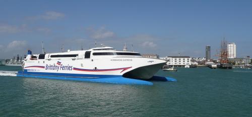 high speed catamaran Normandie Express